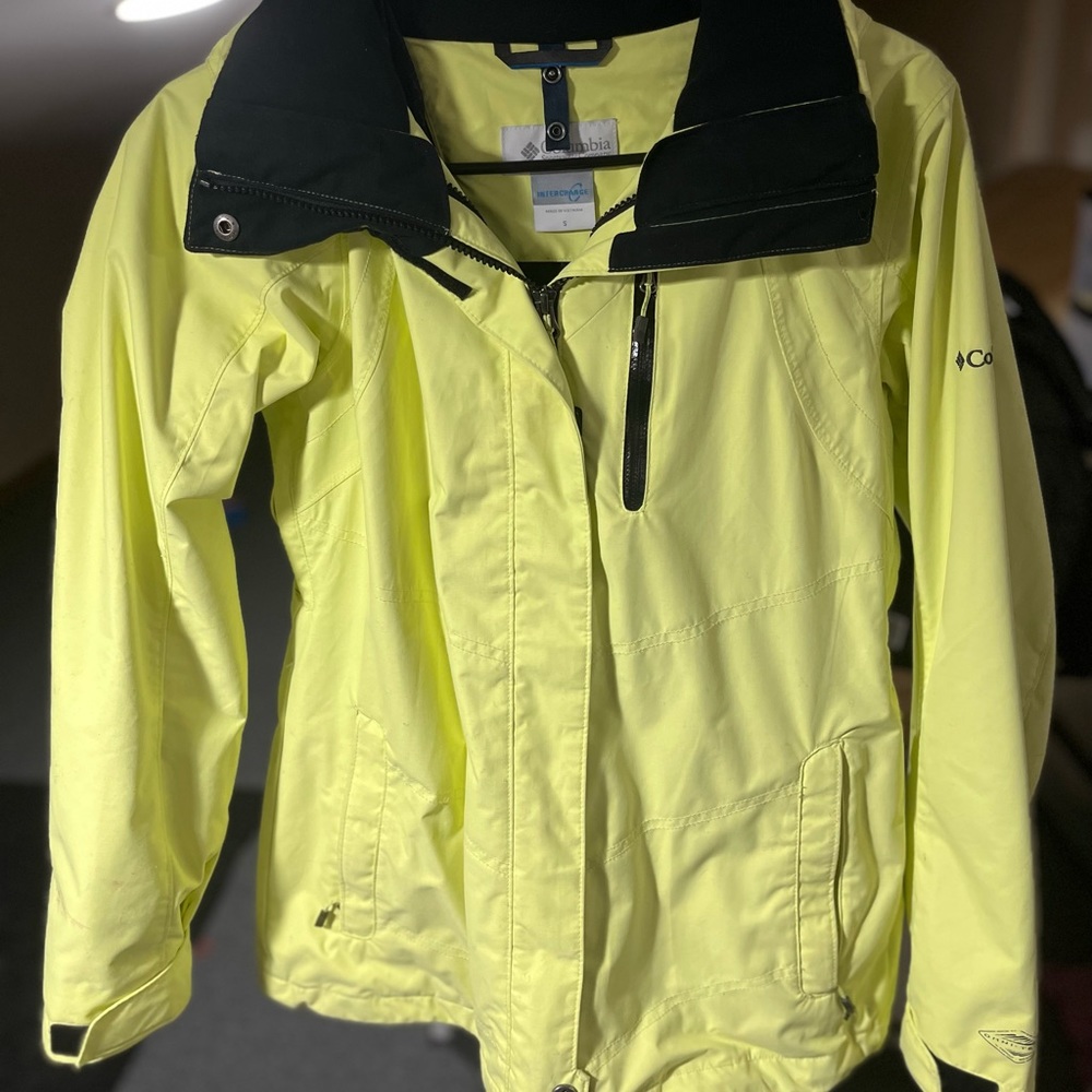 Women’s Columbia Interchange Winter Fall Lightweight Track Jacket size small